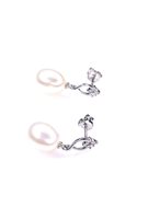 Earrings Comete Woman Rugiada in White Gold Perla ORP 715 - ORP 715
